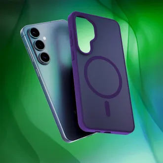 3mk védőburkolat Smoke MagCase lila a Samsung Galaxy S26 számára 3mk védőburkolat Smoke MagCase lila a Samsung Galaxy S26 számára