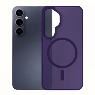 3mk védőburkolat Smoke MagCase lila a Samsung Galaxy S26  számára