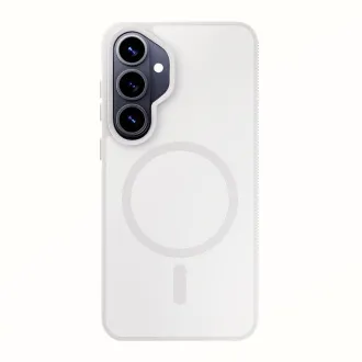 3mk védőburkolat Smoke MagCase Fehér Samsung Galaxy S26-hoz