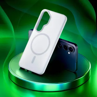 3mk védőburkolat Smoke MagCase Fehér Samsung Galaxy S26-hoz