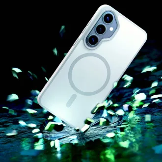 3mk védőburkolat Smoke MagCase Fehér Samsung Galaxy S26-hoz