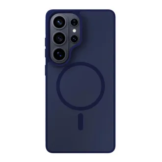3mk védőburkolat Smoke MagCase kék a Samsung Galaxy S26 Ultra számára