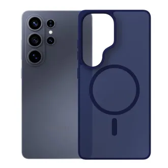3mk védőburkolat Smoke MagCase kék a Samsung Galaxy S26 Ultra számára