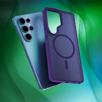 3mk védőburkolat Smoke MagCase lila a Samsung Galaxy S26 Ultra számára 3mk védőburkolat Smoke MagCase lila a Samsung Galaxy S26 Ultra számára