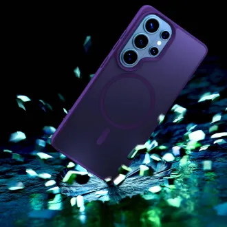 3mk védőburkolat Smoke MagCase lila a Samsung Galaxy S26 Ultra számára 3mk védőburkolat Smoke MagCase lila a Samsung Galaxy S26 Ultra számára