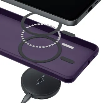 3mk védőburkolat Smoke MagCase lila a Samsung Galaxy S26 Ultra számára 3mk védőburkolat Smoke MagCase lila a Samsung Galaxy S26 Ultra számára