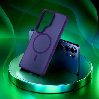 3mk védőburkolat Smoke MagCase lila a Samsung Galaxy S26 Ultra számára 3mk védőburkolat Smoke MagCase lila a Samsung Galaxy S26 Ultra számára