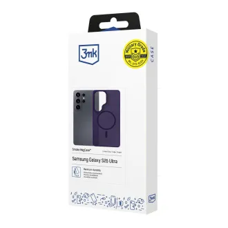 3mk védőburkolat Smoke MagCase lila a Samsung Galaxy S26 Ultra számára 3mk védőburkolat Smoke MagCase lila a Samsung Galaxy S26 Ultra számára