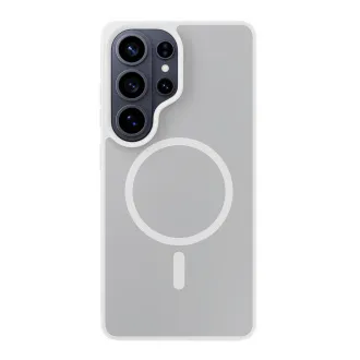 3mk védőburkolat Smoke MagCase Fehér Samsung Galaxy S26 Ultra számára
