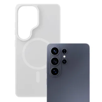 3mk védőburkolat Smoke MagCase Fehér Samsung Galaxy S26 Ultra számára
