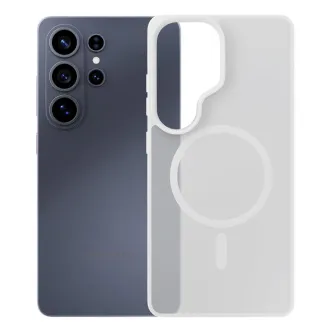 3mk védőburkolat Smoke MagCase Fehér Samsung Galaxy S26 Ultra számára