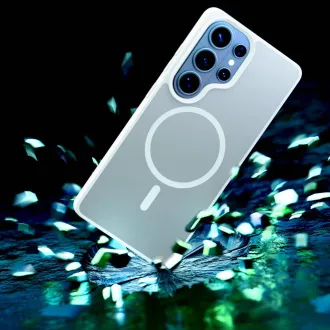3mk védőburkolat Smoke MagCase Fehér Samsung Galaxy S26 Ultra számára