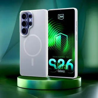 3mk védőburkolat Smoke MagCase Fehér Samsung Galaxy S26 Ultra számára