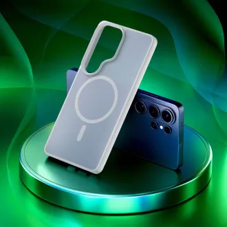 3mk védőburkolat Smoke MagCase Fehér Samsung Galaxy S26 Ultra számára