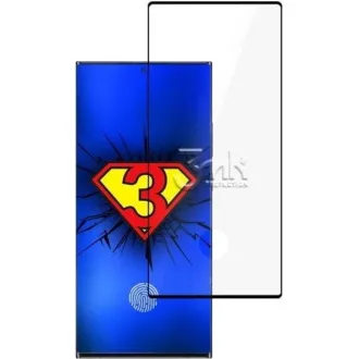 3mk HardGlass MAX fekete Samsung Galaxy S22 Ultra (SM-S908) készülékhez 3mk HardGlass MAX fekete Samsung Galaxy S22 Ultra (SM-S908) készülékhez