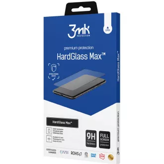 3mk edzett üveg HardGlass MAX Fekete Samsung Galaxy S21 FE (SM-G990) számára 3mk edzett üveg HardGlass MAX Fekete Samsung Galaxy S21 FE (SM-G990) számára
