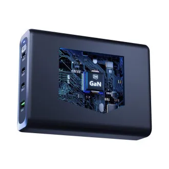 3mk töltőállomás - Hyper Charging Station, 240 W, GaN, 3x USB-C 1x USB-A 3mk töltőállomás - Hyper Charging Station, 240 W, GaN, 3x USB-C 1x USB-A