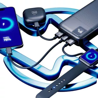 3mk powerbank - PowerHouse 20000 mAh, USB-C   USB-A