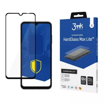 3mk edzett üveg HardGlass Max Lite Fekete Samsung Galaxy A05s (SM-A057) számára