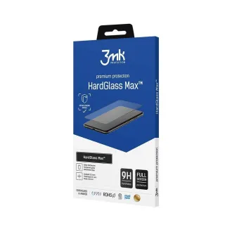 3mk edzett üveg HardGlass MAX Fekete Apple iPhone 13 Pro Max készülékhez