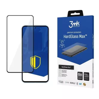 3mk edzett üveg HardGlass MAX fekete Samsung Galaxy A35/A55 5G számára 3mk edzett üveg HardGlass MAX fekete Samsung Galaxy A35/A55 5G számára