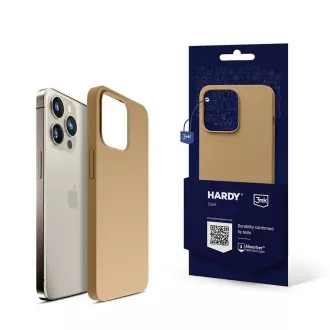 3mk védőburkolat HARDY szilikon mágnestok Apple iPhone 15 Pro, sötétarany