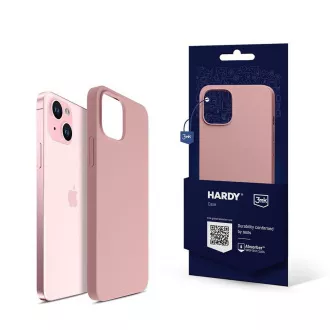 3mk Védőborító HARDY szilikon mágnestok Apple iPhone 15, rózsaszínű