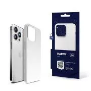 3mk Védőborító HARDY szilikon mágnestok Apple iPhone 15 Pro, ezüst-fehér