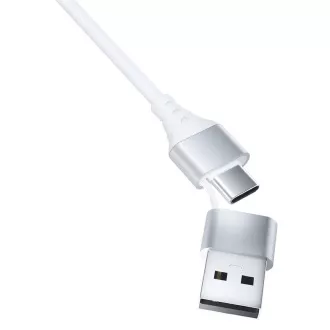 3mk töltőkábel - Hyper Cable 3in1 A/C-C/Micro/Lightning 1.5m, fehér