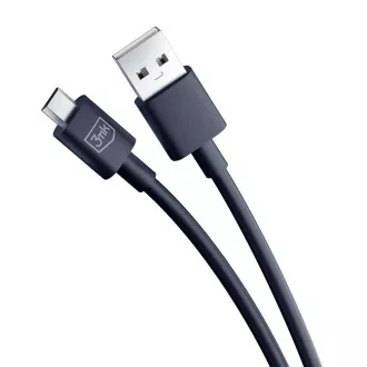 3mk adatkábel - Hyper Cable A to Micro 1.2m 5V 2, 4A, fekete