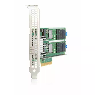 HPE NS204i-p x2 Lanes NVMe PCIe3 x8 operációs rendszerindító eszköz (2x480 GB NVMe M.2 SSD belül)