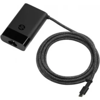 HP AC adapter USB-C 65W-os laptop töltő - USB-C hálózati adapter