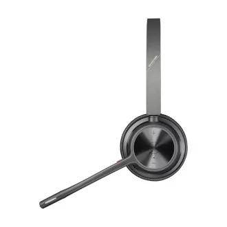 Poly Voyager 4320 vezeték nélküli fejhallgató, BT700 USB-C adapter, sztereó