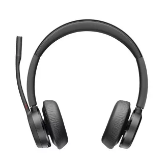Poly Voyager 4320 vezeték nélküli fejhallgató, BT700 USB-C adapter, sztereó