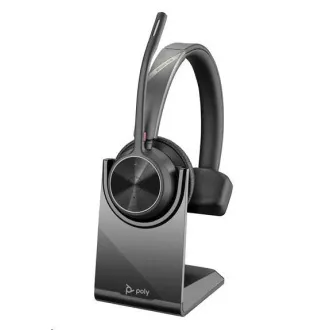 Poly Voyager 4310 vezeték nélküli fejhallgató, BT700 USB-A adapter, mono, töltőállvány Poly Voyager 4310 vezeték nélküli fejhallgató, BT700 USB-A adapter, mono, töltőállvány