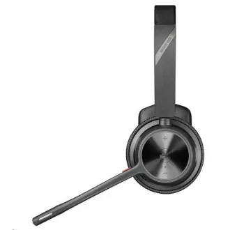 Poly Voyager 4310 MS Teams vezeték nélküli headset, BT700 USB-C adapter, mono, töltőállvány