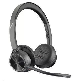 Poly Voyager 4320 MS Teams vezeték nélküli fejhallgató, BT700 USB-A adapter, sztereó