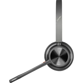 Poly Voyager 4320 vezeték nélküli fejhallgató, BT700 USB-A adapter, sztereó, töltőállvány