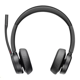 Poly Voyager 4320 MS Teams vezeték nélküli fejhallgató, BT700 USB-C adapter, sztereó