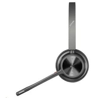 Poly Voyager 4320 MS Teams vezeték nélküli fejhallgató, BT700 USB-C adapter, sztereó