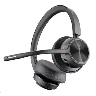 Poly Voyager 4320 vezeték nélküli headset, BT700 USB-C adapter, sztereó, töltőállvány