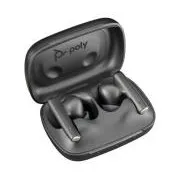 Poly Voyager Free 60 bluetooth headset, BT700 USB-A adapter, töltőtáska, fekete színű