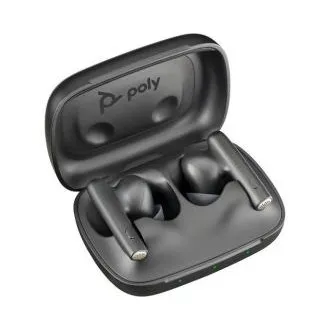 Poly Voyager Free 60 bluetooth headset, BT700 USB-A adapter, töltőtáska, fekete színű Poly Voyager Free 60 bluetooth headset, BT700 USB-A adapter, töltőtáska, fekete színű