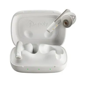 Poly Voyager Free 60 bluetooth headset, BT700 USB-C adapter, töltőtáska, fehér színben Poly Voyager Free 60 bluetooth headset, BT700 USB-C adapter, töltőtáska, fehér színben