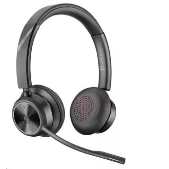 Poly Savi 7320-M Vezeték nélküli irodai headset, DECT, sztereó