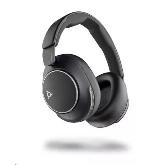 Poly Voyager Surround 80 vezeték nélküli fejhallgató, BT700 USB-C adapter, USB-C/A adapter, sztereó