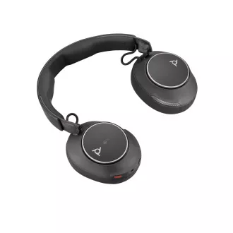 Poly Voyager Surround 80 MS Teams vezeték nélküli fejhallgató, BT700 USB-C adapter, USB-C/A adapter, sztereó