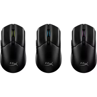 HyperX Pulsefire Haste 2 Core vezeték nélküli fekete/fekete játékegér - egér