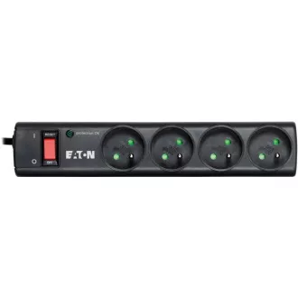 Eaton Protection Strip 4 FR, túlfeszültség védelem, 4 aljzat, 1 m