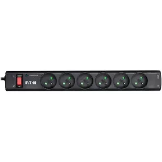 Eaton Protection Strip 6 FR, túlfeszültség védelem, 6 aljzat, 1m